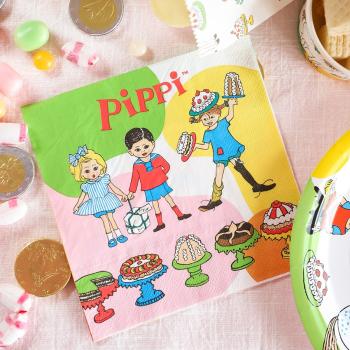 Preview: Pippi Langstrumpf Party Servietten Preview: Pippi Langstrumpf Party Servietten